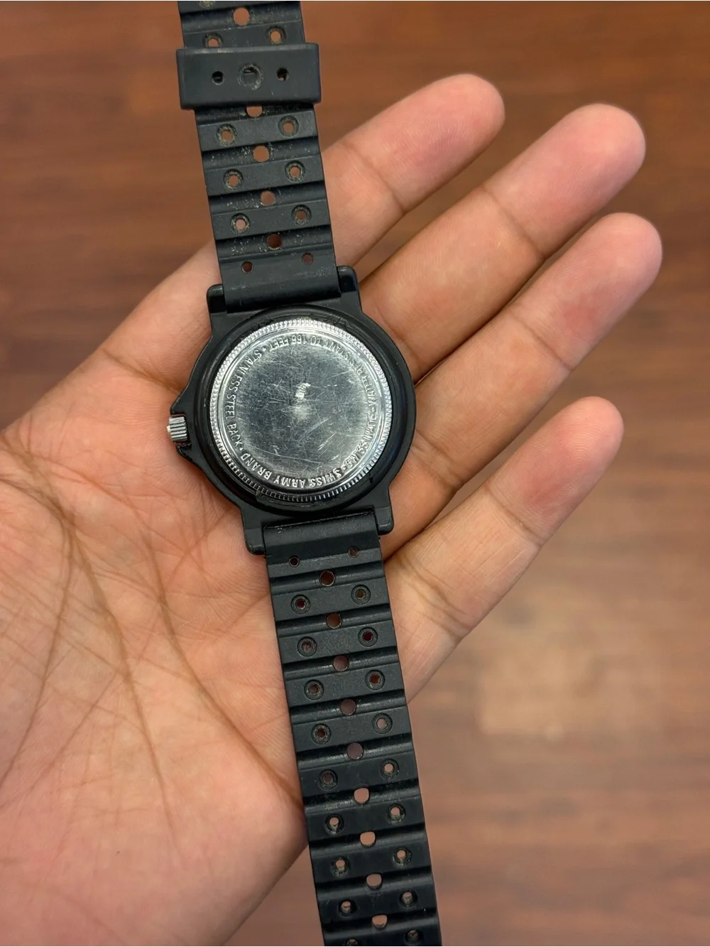 Victorinox Swiss Army Black Sport Watch (not working )